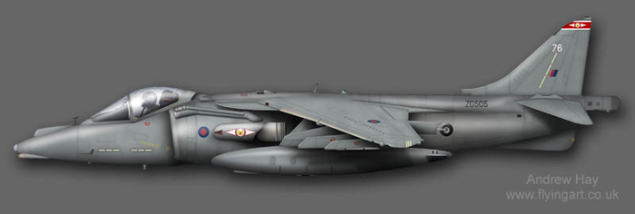 Harrier GR.9 ZG505 1(F) Sqn